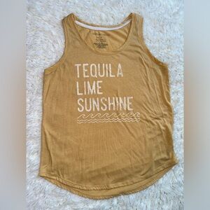 Women’s Tank Tequila Lime Sunshine Size Small